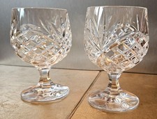 Lead Crystal Brandy Glasses