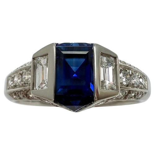 36ct vivid blue ceylon - 1.36ct,