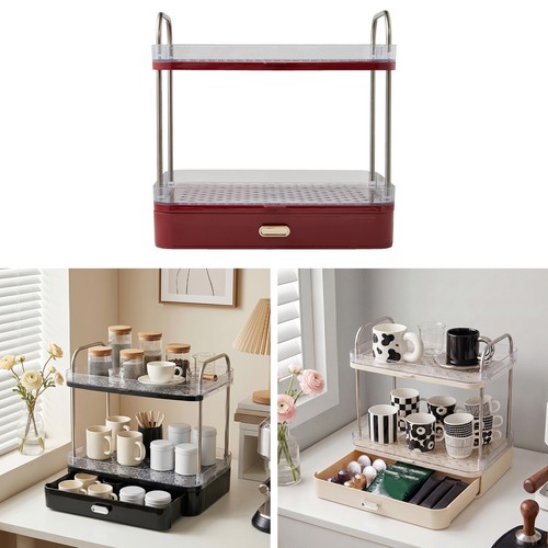 Tier cup drying rack - 2-tier, with