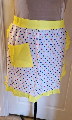 Vintage style polka dot half - style,
