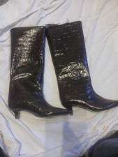 Kitten Heel Boots by Zara Size