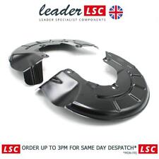2x Front Brake Disc Back Plates Shields VW Fox Load Up Polo 6R0615311A New