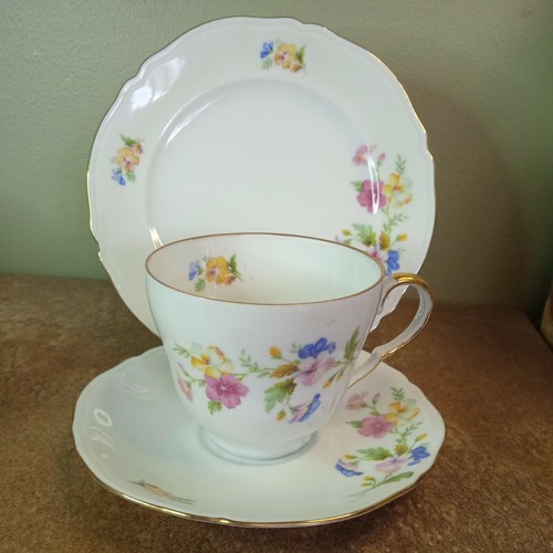 Vintage durham china floral - durham, china,