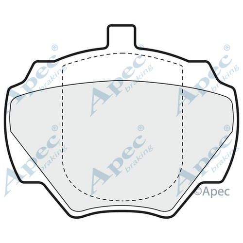 Brake pads set - brake, land
