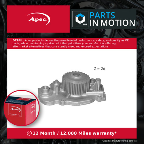 Water pump fits honda - water,