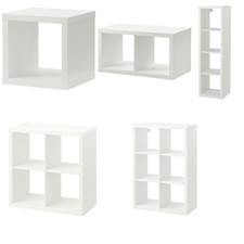 New IKEA KALLAX White Shelving