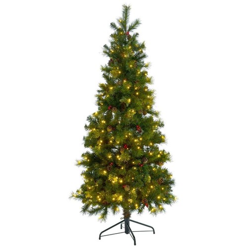 6ft slim green needle - slim,