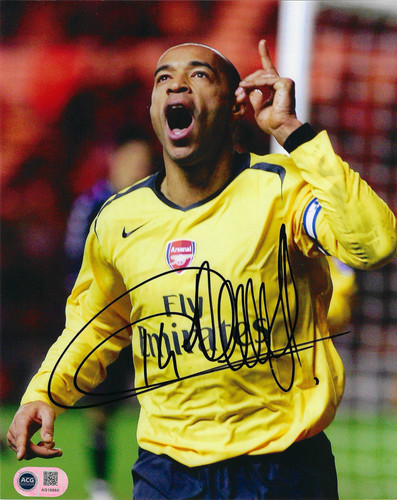 Thierry henry signed - thierry,