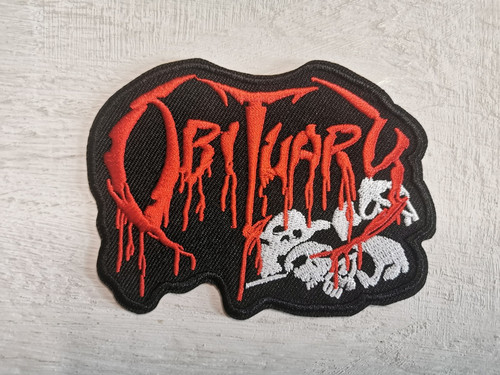 Obituary patch heavy metal - obituary,