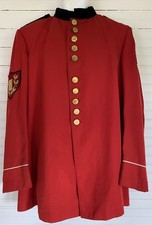 British Army Vintage Uniform Red Tunic And Pants Band and Boyd Crest