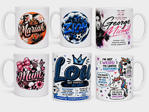 Personalised high quality mugs - quality,