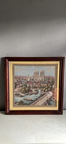 Gobelin style framed tapestry - gobelin,