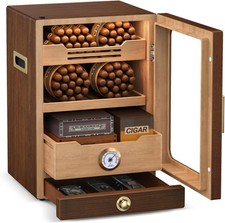 Cigar Humidor, LED Lighted