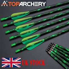 12x archery carbon arrows - 30",