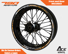 KTM 790 Adventure Wheel Decals