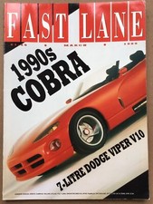 Fast Lane Magazine March 1989