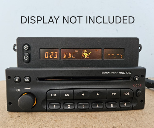Vauxhall vdo cdr - vdo, radio