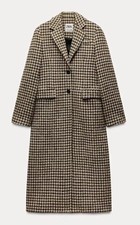 ZARA ZW Collection Check Plaid