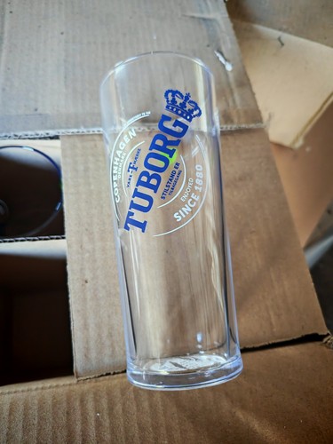 Tuborg pint glasses x24 full - tuborg,