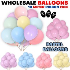 100 X Latex PASTEL BALOON