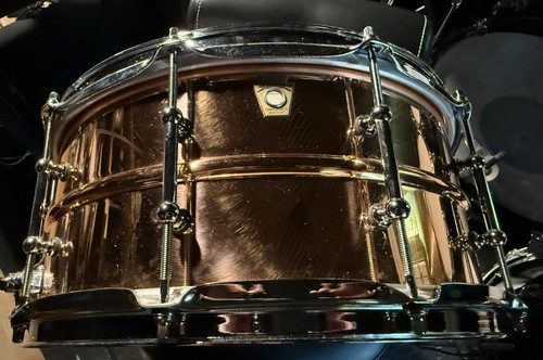 Ludwig copperphonic 14x6 - ludwig, 14x6.5