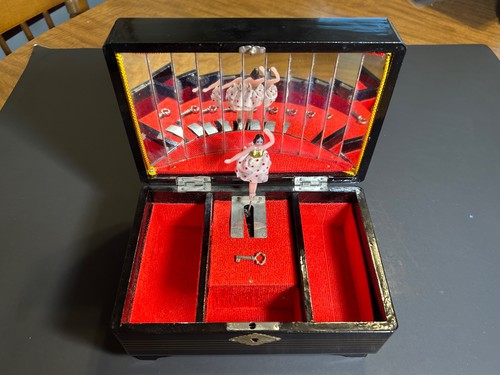 Vintage music jewelry box - jewelry,