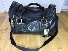 HEAD Faux Leather Black Bag