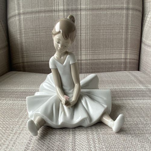 Porcelain ballerina girl - ballerina,