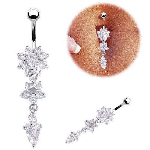 Belly bars button piercing - belly,