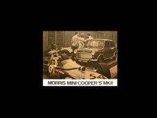 A3 MORRIS MINI 60's 70's MKII COOPER 'S' 1275cc Advert Wall Poster Art Picture