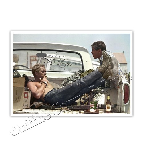 Steve mcqueen autograph - steve,