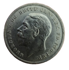 1935 George V Jubilee Crown EF 