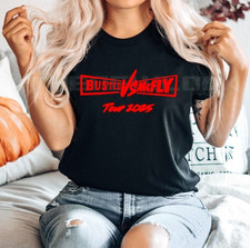 Busted Vs McFly 2025 Tour Red T Shirt Team Kids Unisex Uk Concert Fan Tee Top 25