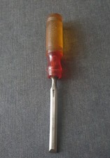 Rare Vintage W Marples Bevel Edge Chisel. 3/8"  Shamrock brand