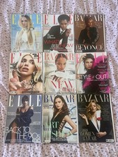 Elle And Harpers Bazaar Magazine Bundle