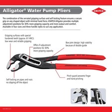Knipex Alligator Water Pump