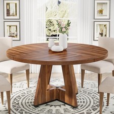 Round Dining Table for 4-6