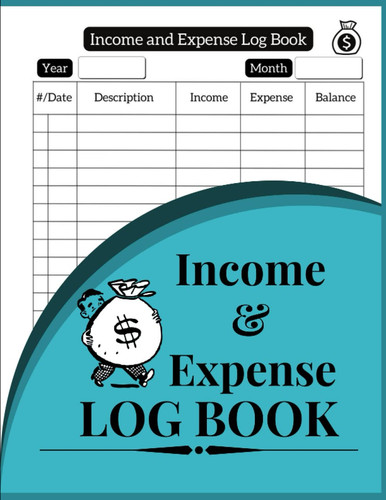 Income and expense log - income, book