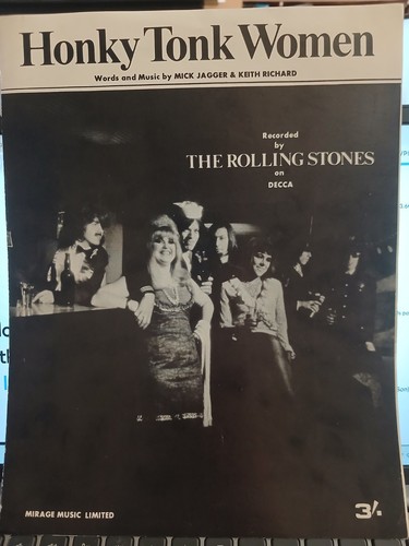 Rolling stones honky - honky, tonk
