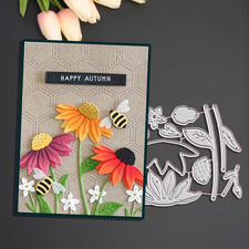 FLORAL DAISY METAL CUTTING DIE