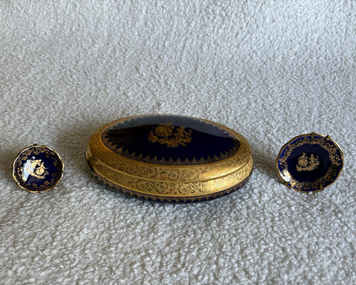 Large limoges cobalt - large,