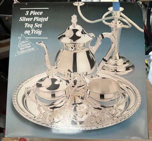 Vintage three piece - vintage, silver