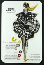 1 x Fashion card Gareth Pugh Spring Summer 2007 Rosin Murphy Overpowered FC1