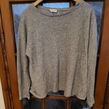 Women's Matalan Papaya Grey Long Sleeve Round Neck Jumper Size L