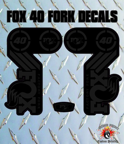 Fox stealth look fork - fox,