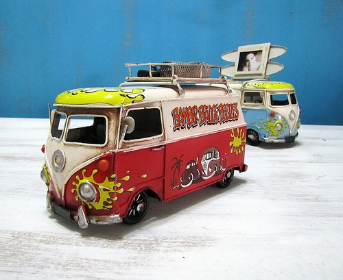 Hippie pink camper - pink,