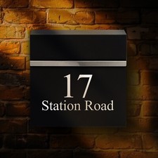 Personalised Wall Mounted Post