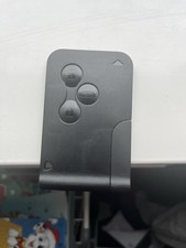Renault 3 Button car key Card With Emergency Key Blank Cut And Programming