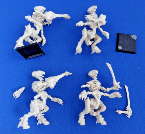 Four tyranid warriors - four, from