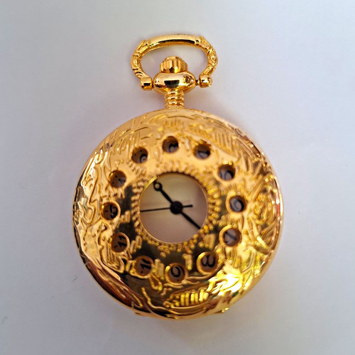 Yellow gold tone polished full - yellow,